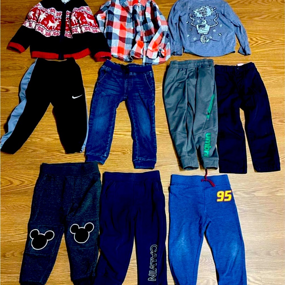 Lot of 4t toddler boy clothes